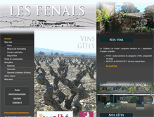 Tablet Screenshot of lesfenals.fr